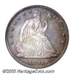 1891 50C PR66 PCGS.