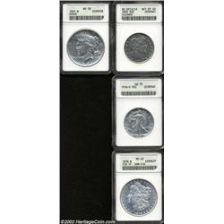 1921 Peace Dollar AU58 ANACS,