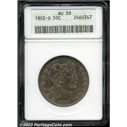 1892-O 50C AU50 ANACS.