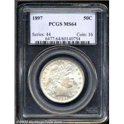 1897 50C MS64 PCGS.