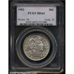 1902 50C MS64 PCGS.
