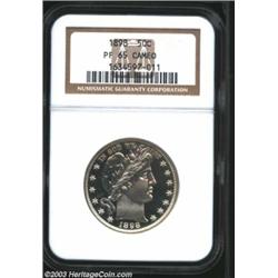1898 50C PR65 Cameo NGC.