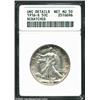 Image 1 : 1916-S 50C --Scratched--ANACS. Unc Details, Net AU50.