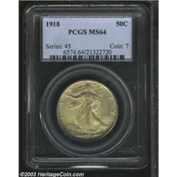 1918 50C MS64 PCGS.