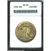 Image 1 : 1918 50C MS65 ANACS.
