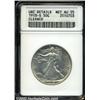 Image 1 : 1918-S 50C --Cleaned--ANACS. Unc Details, Net AU55.
