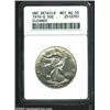 Image 1 : 1919-S 50C --Cleaned--ANACS. Unc Details, Net AU50.
