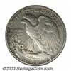 Image 2 : 1921-S 50C --Cleaned--ANACS. AU Details, Net XF40.