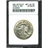 Image 1 : 1923-S 50C --Cleaned--ANACS. Unc Details, Net AU50.