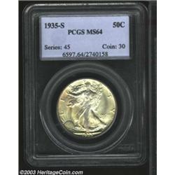 1935-S 50C MS64 PCGS.