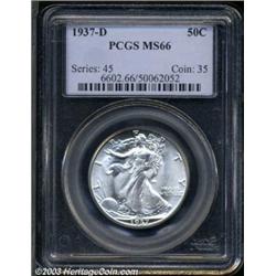 1937-D 50C MS66 PCGS.