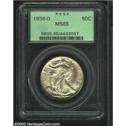 1938-D 50C MS65 PCGS.