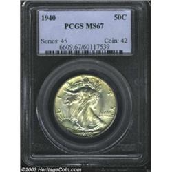 1940 50C MS67 PCGS.