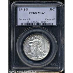 1941-S 50C MS65 PCGS.