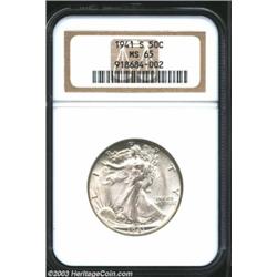 1941-S 50C MS65 NGC.
