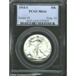 1944-S 50C MS64 PCGS.