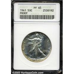 1941 50C PR65 ANACS.