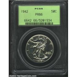 1942 50C PR66 PCGS.
