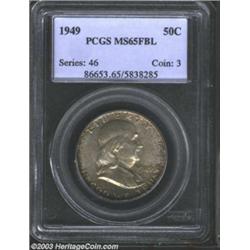 1949 50C MS65 Full Bell Lines PCGS.