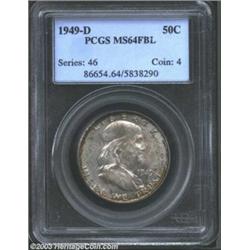1949-D 50C MS64 Full Bell Lines PCGS.