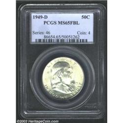 1949-D 50C MS65 Full Bell Lines PCGS.