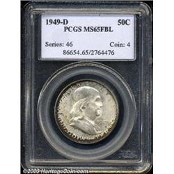 1949-D 50C MS65 Full Bell Lines PCGS.