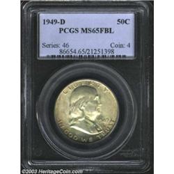 1949-D 50C MS65 Full Bell Lines PCGS.