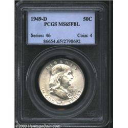1949-D 50C MS65 Full Bell Lines PCGS.