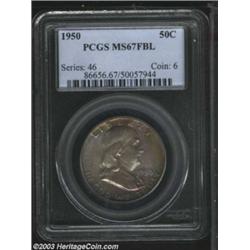 1950 50C MS67 Full Bell Lines PCGS.