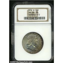 1952-D 50C MS66 Full Bell Lines NGC.