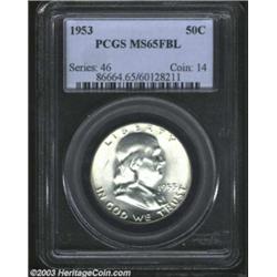 1953 50C MS65 Full Bell Lines PCGS.