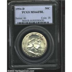 1954-D 50C MS66 Full Bell Lines PCGS.