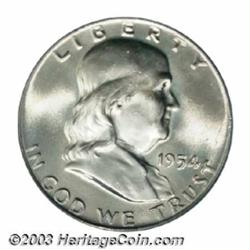 1954-D 50C MS66 Full Bell Lines PCGS.