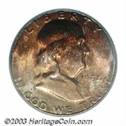 1954-S 50C MS66 Full Bell Lines PCGS.