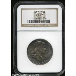 1957 50C MS67 NGC.