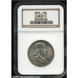 1958 50C MS67 NGC.