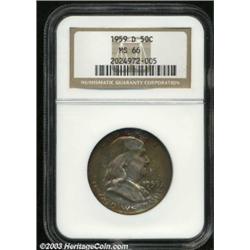 1959-D 50C MS66 NGC.