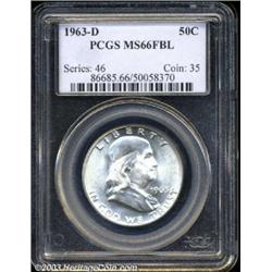 1963-D 50C MS66 Full Bell Lines PCGS.