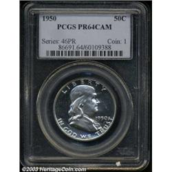 1950 50C PR64 Cameo PCGS.