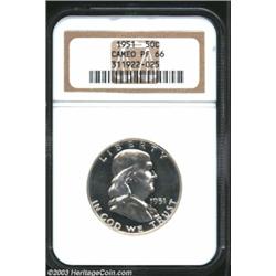 1951 50C PR66 Cameo NGC.