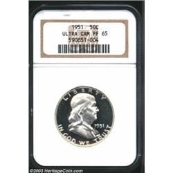 1951 50C PR65 Deep Cameo NGC.