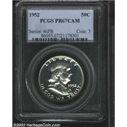 1952 50C PR67 Cameo PCGS.
