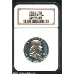 1953 50C PR66 Cameo NGC.