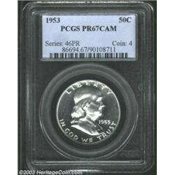 1953 50C PR67 Cameo PCGS.