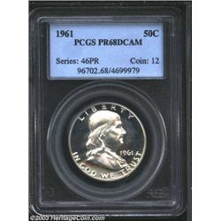 1961 50C PR68 Deep Cameo PCGS.