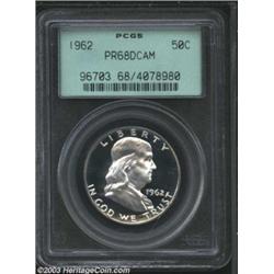 1962 50C PR68 Deep Cameo PCGS.