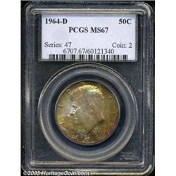 1964-D 50C MS67 PCGS.