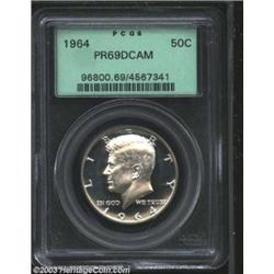 1964 50C PR69 Deep Cameo PCGS.
