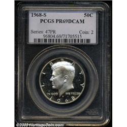 1968-S 50C PR69 Deep Cameo PCGS.