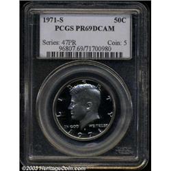 1971-S 50C PR69 Deep Cameo PCGS.
